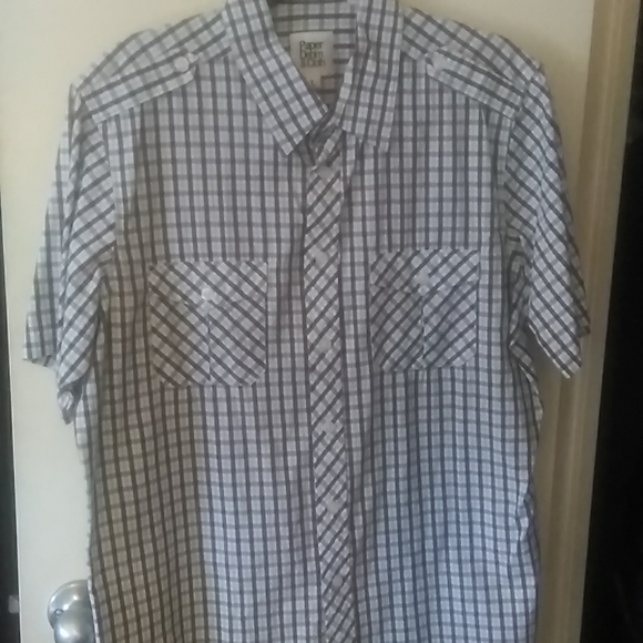 PAPER DENIM & CLOTH BUTTON DOWN SHIRT - Picture 1 of 5